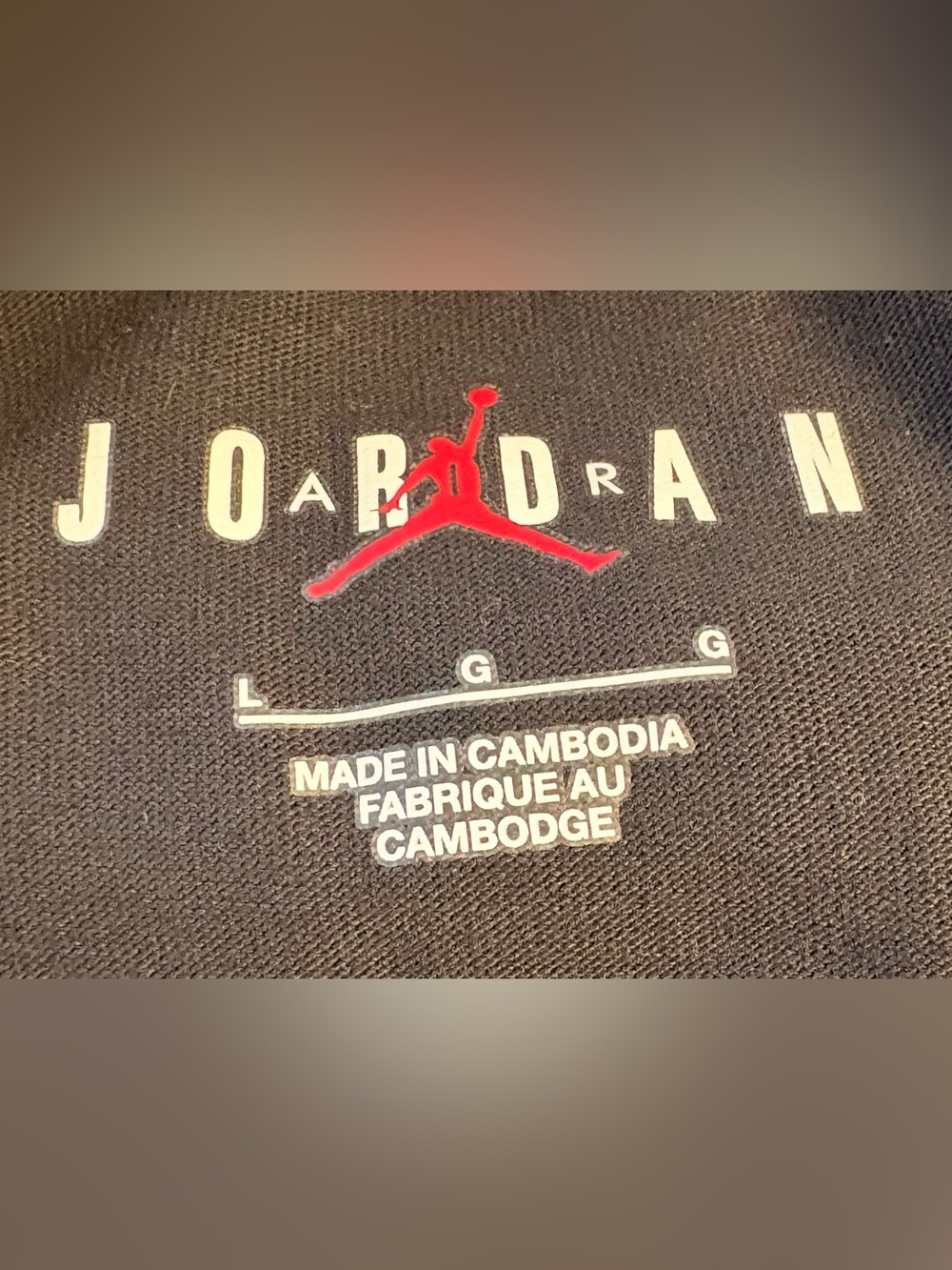 Jordan short sleeve Tshirt large new with tags - Picture 3 of 4